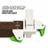 Cabinet Filler Clamp, 3/4" Panel Alignment Tool for Kitchen Cabinets, Wardrobes & Woodworking, Quick Positioning and Installation Fixture