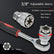 Upgraded Adjustable Universal Socket Wrench, Manual Socket Wrench, Multifunctional Sleeve, 10mm-19mm Universal Sockets Tools for 3/8" Drive Ratchet Torque Wrench and Power Drill