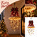 Iighted Santa Hat Hanging Chandelier, Christmas Home Decor