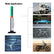 1/2 Counts 25mm Car Tire Tread Depth Gauge Color Coded, Universal Car Tire Tread Depth MeterReads in MM and 32nds, Quickly Identifies Tread on Tires