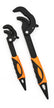 Multi-function Magic Wrench Universal Adjustable Wrenches 1045 Steel, Pipe Wrench Set 10.5 and 15-Inch,2-Piece
