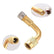 Metal Valve Stem Extenders 45 Degree 90 Degree 135 Degree Universal Valve Stem Extensions for Dual Wheels Passenger Cars, RV, Stroller, Bicycles, Motorcycles and Trailers