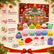 Squishy Weihnachten Adventskalender 2026 Quetschspielzeug-Kalender, Dumpling Squishy Weihnachtskalender mit Countdown, Überraschungs Fidget Spielzeug Geschenke für Erwachsene