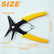 2 in 1 Snap Ring Pliers Internal External Circlip Pliers Straight For 10mm-40mm Diameter Snap Ring, Lock Ring Pliers for Ring Remover Retaining, Dual-purpose Retaining Ring Plier C-clip Plier