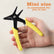 2 in 1 Snap Ring Pliers Internal External Circlip Pliers Straight For 10mm-40mm Diameter Snap Ring, Lock Ring Pliers for Ring Remover Retaining, Dual-purpose Retaining Ring Plier C-clip Plier