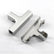 4PCS Aluminum Alloy Tile Clamp Bracket, 90/180 Degree Corner Support Holder for 6-10mm Glass/Tile Panel, with Screws, for Aquarium Fish Tank, Cabinet, Shelf, Shower Screen