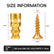 6×14mm Short Expansion Screw Set for Cabinet Hinge Repair & Stripped Thread Restoration, Door Hinge Thread Repair Screws, Wall Anchors Anchors and Matching Screws for Tile Stone Wood (60)