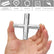 4 Way Sillcock Key Wrench, 1/4", 9/32", 5/16", 11/32" Water Utility Key for Faucet, Spigots and Most Valves