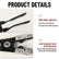 Fuel Line Disconnect Pliers, Automotive Fuel Line Connector Removal Tool, Heavy‑Duty Metal Spring‑Assisted Pliers for Car Fuel & Brake Line Repair, 231mm Auto Repair Hand Tool