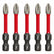 20 PCS Heavy Duty Anti-Slip Magnetic PH2 Screwdriver Bits, S2 Alloy Shockproof Drill Bits, 2" 50mm High Hardness Impact Driver Bits for Stripped Screws