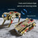 Transforming Robot Dog Fidget Spinner, No Battery Needed Windup Walking, Cool Gadget Gift for Teens, for Kids Party Favor, Christmas Stuffing