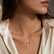 Heart Initial Necklace for Women Teen Girls 14K Gold Plated A-Z