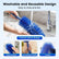 Upgrade Reusable Bendable Cleaning Brush for Home Electric Fan Air Conditioner Car Vent Curtains Cleaner,New Bendable Microfiber Duster.