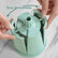 5 in 1 Food Chopper Grater, Dishwasher Friendly, Sustease Rotary Cheese Grater with Handle