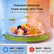 Microwave Splatter Cover for Food with Water Steamer 12inch, Food-Grade