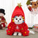 Christmas Tree Dog Costume with Star & Pom Poms, Christmas Pet Cape Custom, Dog Costumes for Holiday Photos Family Gatherings Parties