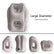 Inflatable Travel Pillow With Fast Valve For Airplane And Train Sleep Lightweight Foldable Neck Support Cushion Portable For Long Flights
