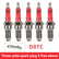 D8TC 3 Electrode Spark Plug Replacement for CG 125cc 150cc 200cc 250cc CF250 4 Stroke Gasoline Engine ATV Motorcycle Scooter Replace D8RC