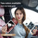 Car Vanity Mirror, Sun Visor Rechargeable LED Car Mirror, 3Modes & 60LEDs, Touch Control Dimmable,