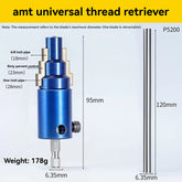 Multipurpose Hand Operated Thread Removal Extractor Device Suitable for Home and Industrial Applications Smooth Installation Plumbing Thread Tool