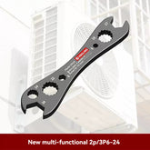 Multi-Size Air Conditioning Service Wrench Full