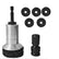 Brake hub Cleaning Tool,Brake Hub Cleaning Kit Includes 5 Pads,Holder and Adapter,Fits Power Drill or 1/2" Impact Driven Wrenches (Hub Cleaning Kit)