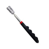 1 Piece 8LBs Telescoping Magnetic Flashlight Pickup Tool with 3 LED Lights, Magnet Stick Rod Extendable 7.5" to 31"