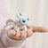 Premium Night Fury Dragon Keychain with LED Light & Moving Wings, Mini Fantasy Figure Charm for Keys, Backpack & Gift
