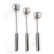 Stainless Steel Hand-Push Spinning Wire Whisk - Food-Grade Rust-Resistant Kitchen Cooking Accessory, Sturdy Riveted Construction, Semi-Automatic Design for Stirring Coffee, Egg Tasks, Easy to Clean