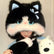 Women Girls Fluffy Moving‑Ear Cat Winter Hat, Lovely Plush Animal Headwear
