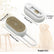 4-in-1 Pet Grooming Brush with Water Spray for Dogs & Cats, Silicone