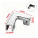 4PCS Aluminum Alloy Tile Clamp Bracket, 90/180 Degree Corner Support Holder for 6-10mm Glass/Tile Panel, with Screws, for Aquarium Fish Tank, Cabinet, Shelf, Shower Screen