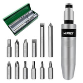 7Pcs Impact Driver Kit, 163mm Drive Manual Reversible Impact Driver, Flathead 35mm,70mm, and Phillips 35mm,70mm Bits