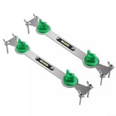 2-piece metal hot and cold water pipe level