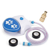 Dog Water Toys Sprinkler with Solid Brass Adapter - Step-on Pet Activated Splash Sprayer for Large Dogs, Trending All-Season Outside Yard Hydration, Fits US Standard 3/4" Hose