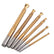 6pcs Twist Drill Bit Set High 3-8mm High Speed Steel Hole Cutter Sawtooth Twist Bits Drills Tool for Woodworking