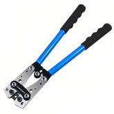 Battery Cable Lug Wire Crimper Tool for AWG 10,8,6,4,2,1/0 Gauge Copper Wire Lugs/Battery Cable Ends/Ring Terminal Connectors,Heavy Duty Electrical Crimping Tool