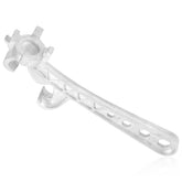 3 in 1 Bucket Opener, 5 Gallon Pail Opener Multi-function Paint Can Opener Barrel Wrench Aluminum Bung Lid Remover Tool for 10-55 Gallon Drum Home Industrial Commercial Use
