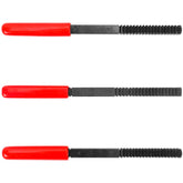 3Pcs Thread File Set, Thread Restoring Chaser Files Metric and SAE | Thread Restorer File Set High Carbon Steel Thread Repair Tool for Thread Repair File Set, Thread Cleaner Tool