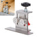 Cabinet Door Installation Locator, Adjustable Stainless Steel Cabinet Installation Positioner Tools, Hardware Clamp Woodworking Tool for Quick Installing Frameless