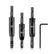 2026 Upgraded Self Centering Drill Bit Set VIX Bits, 3/32" 7/64" 1/8" Center Hinge Drill Bit for 1/4In Hex Shank Drills, Installing Hinge & Drilling Pilot Hole, Ultra-Hard Steel, High-Precision