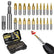 22PCS Upgraded Titanium Damaged Screw Extractor Set with Magnetic Extension Bit Holder & Socket Adapter,Screw Remover and Extractor for Easy Removal of Rusty Broken Screw