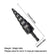6 in 1 Copper Pipe Expander Swaging Flaring Tool,HVAC Repair Tool for Air Conditioner Copper Tube Expander Boring Drill Bits with 1/4",3/8",1/2",5/8",3/4",7/8",110mm Length 1PCS