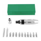 Precision Screwdriver Multi-functional Impact Drill Bit Set & 13pcs/set Durable Tool Set for Repair & Disassembly & Multi-function Screw Extractor Remover & Ratchet Screwdriver