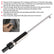 Car Brake Pad Thickness Gauge Measure Tool with Scale for Brake Shoe Gauge Auto Brake Pad 1.5mm-11mm Thickness Base Plate Brake Pad Tester Brake Pad Detection Pen Scale