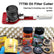 77750 Oil Filter Cutter 2-3/8''-5'' Cutting Range Oil Filter Cutting Tool with a Spare Cutting Blade Can Opener for Car Airplane Lawnmower Motorcycle Filter Use, Aluminum Alloy, Red