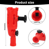Multi-Angle Paint Brush Extender, Extension Pole Attachments for Paint Brushes and Rollers Edger Painting Tool Adaptor with Rotating Head for High Ceiling Walls Corners