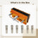 Woodworking Dowel Jig Kit, Self Centering Doweling Jig with 6 Drillings, Adjustable Width, Imperial and Metric, Aircraft Grade Aluminum Alloy, Fits 0.4-2.4 in / 10-60 mm Boards for Joinery