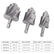3Pcs Lifting Drill Bits Repair Drill Connection Tool Lifting Stepped Drill Reamer Drill Bit