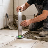 Accuracy Equal Height Ruler Tiles Spacing Tool with Builtin Bubble Levels and Rustproof Steel Construction Equal Height Ruler